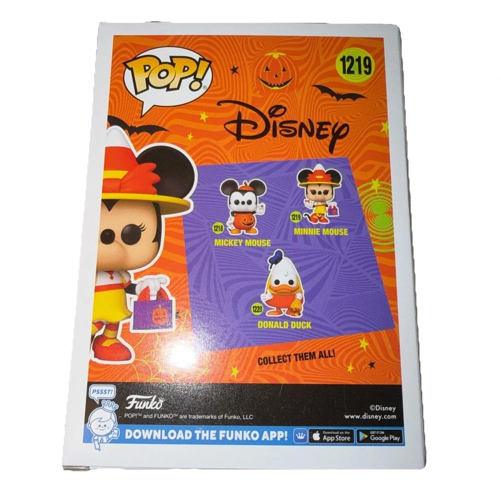Disney Trick or Treat Minnie Mouse POP Vinyl Figure #1219 Funko‎ Halloween New